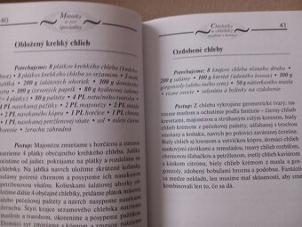 Minútky a iné špeciality - 215 strán receptov, vydanie 2001 - 10