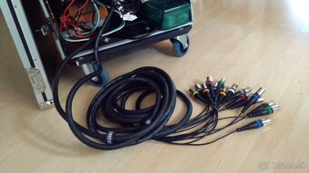 Rackový kufor 12U s príslušenstvom a mikrofónové splittery A - 10