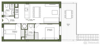 3 izbový apartmán v 2 línii od mora - 10