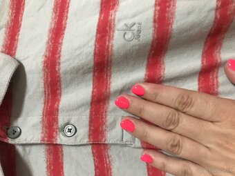 CALVIN KLEIN originál limitka pánske polotricko L - 10