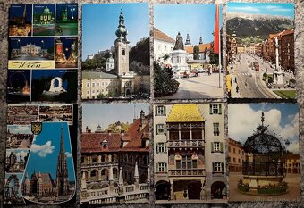 Pohľadnice - Nem., Rak., Šva., Bul., Rum. - 995 kusov - 10