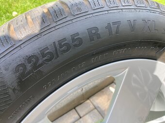 Zimná sada org ŠKODA 5x112 7J ET45 225/55 R17 - 10