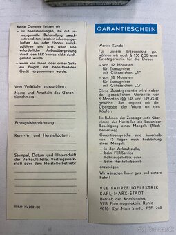 MZ - 150, 251 - regulátor. - 10