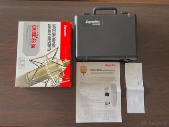 Superlux CMH8B Kondenzátorový štúdiový mikrofón - 10