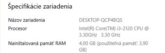 mATX Dell MIH61R + i3-2120 3,30 GHz + 4GB RAM - 10