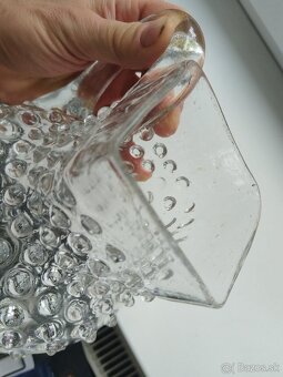 Starožitný sklený džbán - 10