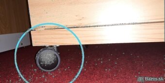 TV stolík 163 cm dĺžka, na kolečkách - 10