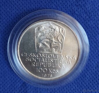 Strieborné pamätné mince ČSR, 1970, 1978, 1985, 1989, 1990 - 10