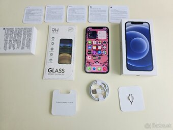 APPLE IPHONE 12 64GB BLUE TOP STAV,BATERKA 100% - 10