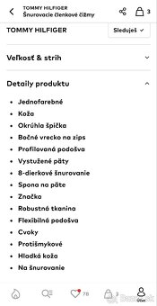 Tommy Hilfiger Nove Clenkove cizmy prava koza - 10
