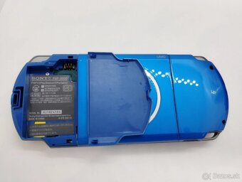 PSP 3000 rare Blossom Blue včetně boxu - 10