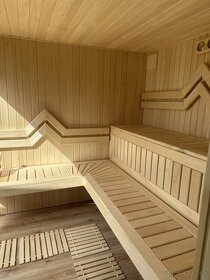 Prémiová vonkajšia záhradná sauna - 10