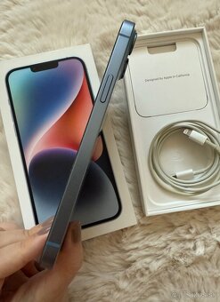 Predám Apple iPhone 14 plus,256GB, modrý,top stav - 10