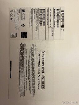 Apple Macbook Air 13 M2 2022 - Modrý - 8 cyklov ako NOVÝ - 10