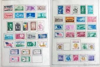 Známky USA pekná zbierka - 10