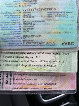 VW Sharan 7-miestny 2.0TDi 103kW Kupovaný na Slovensku - 10