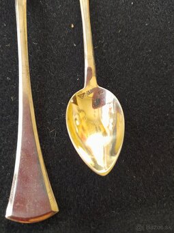 Strieborné lyžičky - 10