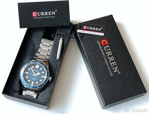 CURREN 8450 - pánske štýlové celokovové hodinky - 10