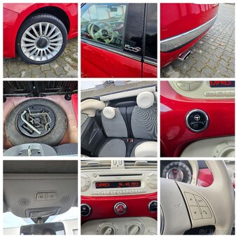 Fiat 500 C 1.2 Benzín M5 Edition Pure o2 Koža Cabrio - 10