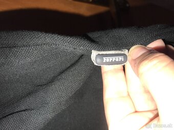 FERRARI originál pánske polotricko/black XL - 10