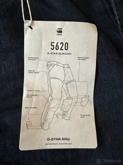 Nové džínsy G STAR RAW Relaxed Tapered - 32/32 - 10
