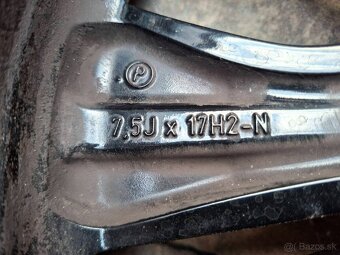 Orig. hliníkové disky Mercedes R17, 5x112 - 10