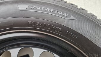 Zimné pneu 215/60 R16 99H Fulda. 5x112, 6,5J ET 41 - 10