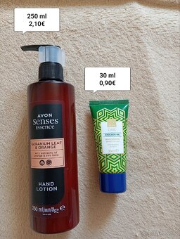 Nová kozmetika Avon a 2 špirály Oriflame ceny od 0,90€ - 10