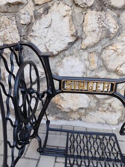 Konštrukcie šijaci stroj Singer - patina - 10