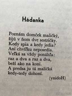 čítanka pre 1. ročník základnej deväťročnej školy - 10