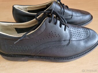 5 ks topánky pánske kožené, dĺžka 29 cm - 10