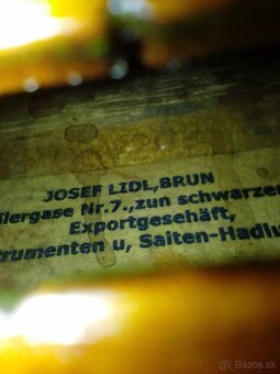 Predam cele husle 4/4 velmy stare LIDL - 10