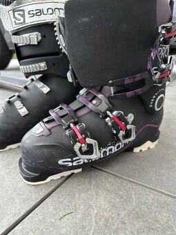Lyžiarky + lyže Salomon - 10