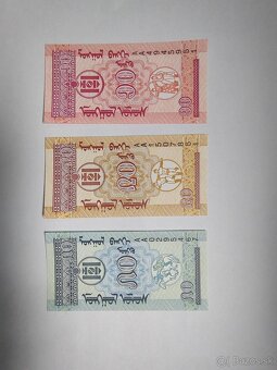Bankovky UNC / 10 ks / rôzne - 10