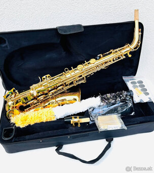 Predám nový Es- Alt saxofón LANG Music instrument - 10