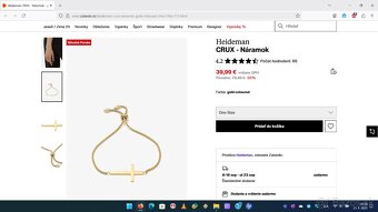 Náhrdelník s krížikom, Náramok s krížikom/bez krížika - 10