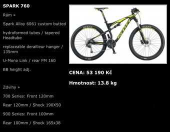 Scott Spark 27.5” M - 10