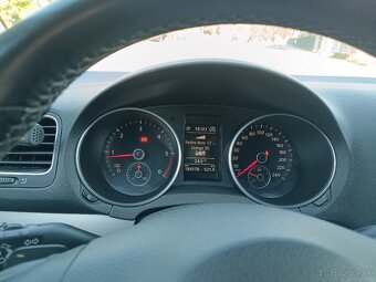 Predám vw golf 6, 1.6 tdi variant bluemotion, 7 st dsg - 10