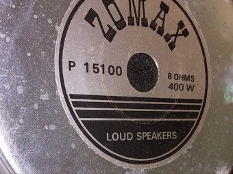 Predám 2ks pasívny subwoofer so zosilňovačom a kabelážou - 10