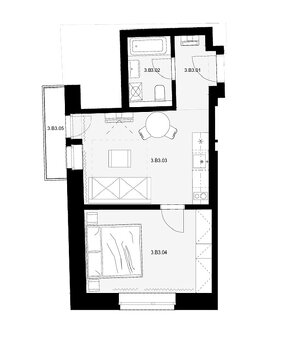 RK Byty Bratislava predá 2 izb. byt na ul. Žilinská, BA I - 10