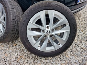 5x112 R17 orig. Škoda Octavia III-IV + 205/55 R17 Conti. - 10