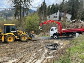 Zemné a výkopové práce +autodoprava s hydraulickou rukou - 10