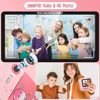 Detský fotoaparát s okamžitou tlačou fotografií - 10