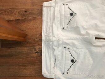 NOVÉ GUESS originál crystal white damske capri S/M - 10