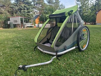 Cyklo/Skialp/bežecký vozík pre 2 deti - 10