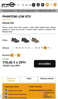 Predám topánky Urban Warrior, veľkosť 46 - 10