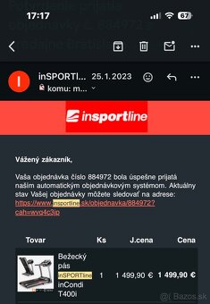 BEŽECKÝ PÁS INSPORTLINE INCONDI - 10