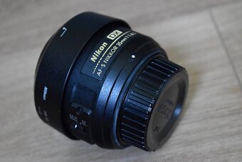 Nikkor 35 mm AF 1,8G pre nikon - krabica clona krytky - 10