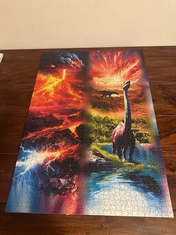 Predam puzzle trefl 21000ks poskladane - 10