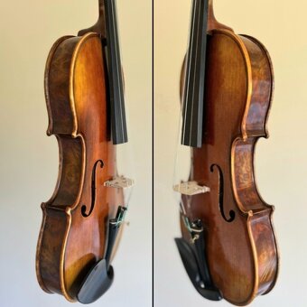 husle 4/4 model Stradivari (očkový javor) - 10